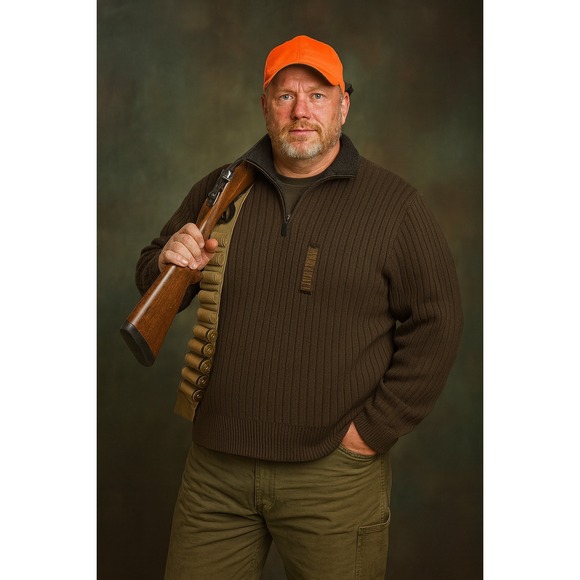 Field Stream 1/4 Zip Ribbed Knit Sweater Brown Mens 2XL NWT Fall Mock - Picture 1 of 11